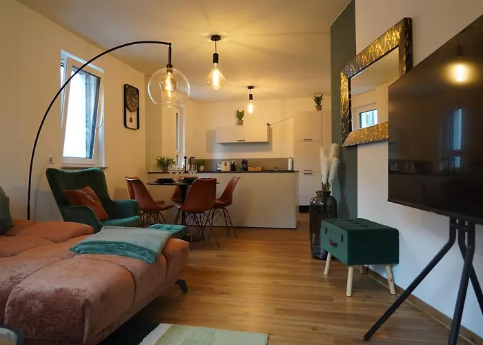 Design-Apartment I Direkt Im Zentrum I Boxspring I Nespresso I Terrasse Mit Garten I Parkplatz