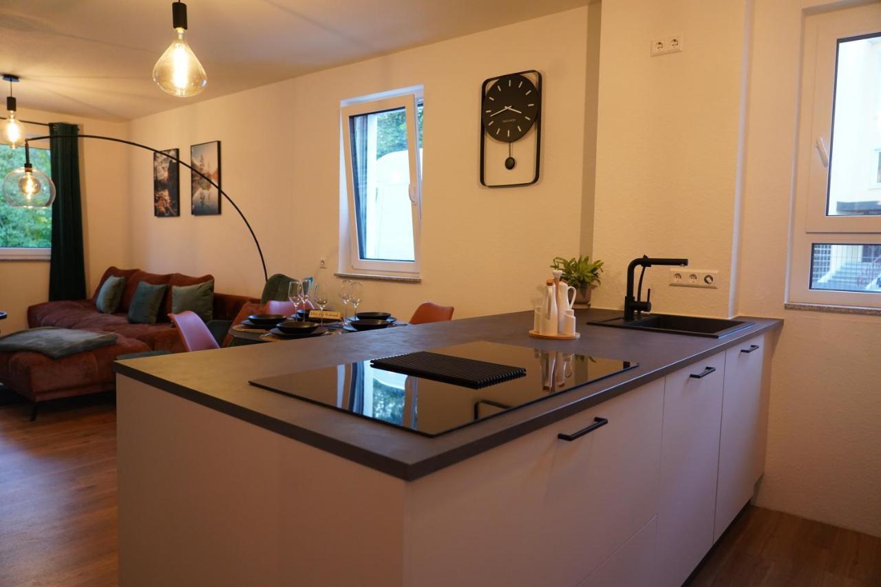 Apartment Design-apartment I Direkt Im Zentrum I Boxspring I Nespresso I Terrasse Mit Garten I Parkplatz Bad Krozingen